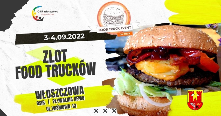 Zlot Food Trucków we Włoszczowie w sobotę i niedzielę. Będzie kuchnia z czterech stron świata