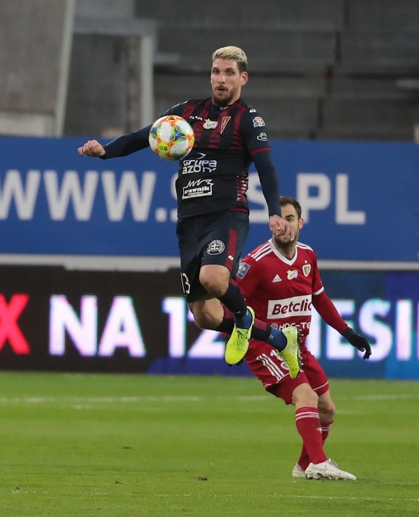 Szczecin 08.12.2019 r. Pogoń Szczecin - Piast Gliwice 1:0....