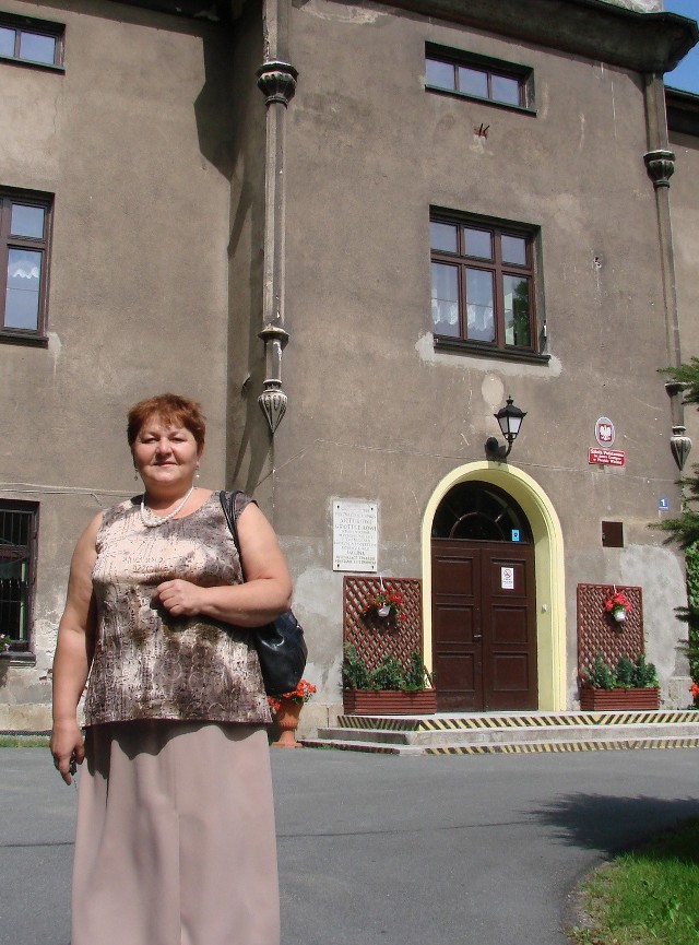 Maria Brombosz, sołtys Poręby Wielkiej, będzie broniła szkoły