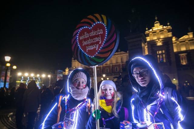 WOŚP w Krakowie zagrał wyjątkowo głośno!