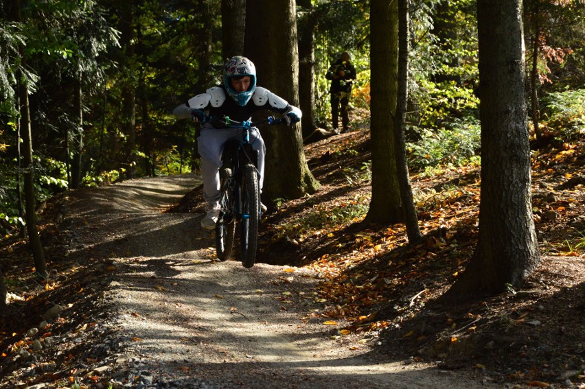 Otwarcie Myślenice Singletracks na górze Chełm