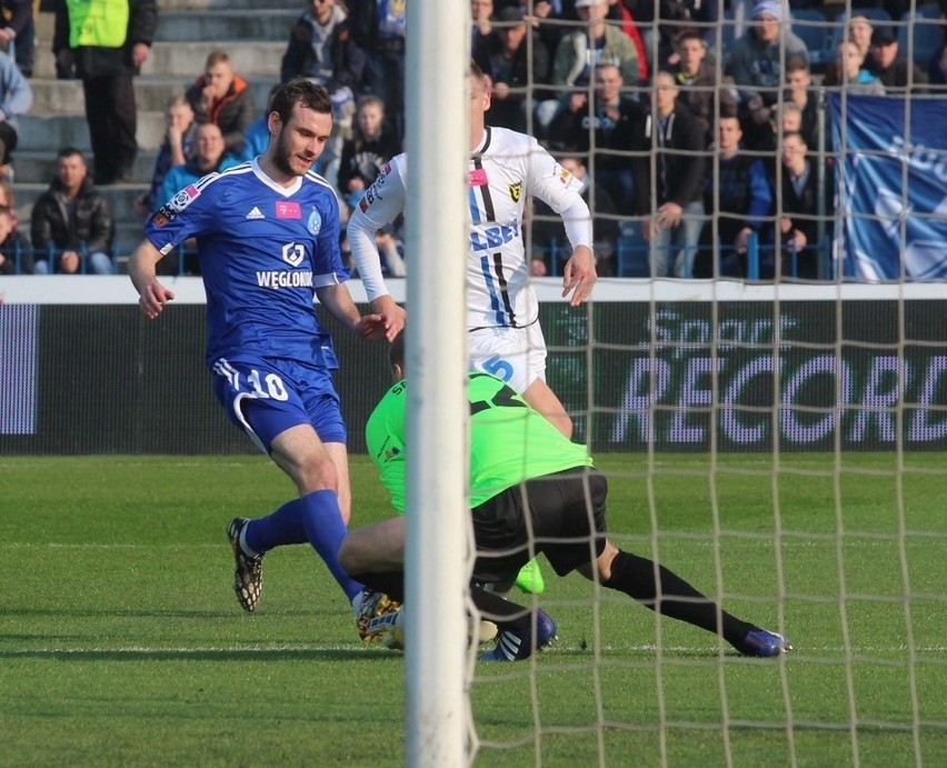 Ruch Chorzów przegrał z Zawiszą Bydgoszcz 1:2