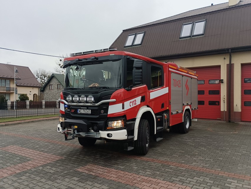 Nowy pojazd ratowniczo-gaśniczy zwoleńskiej straży pożarnej...