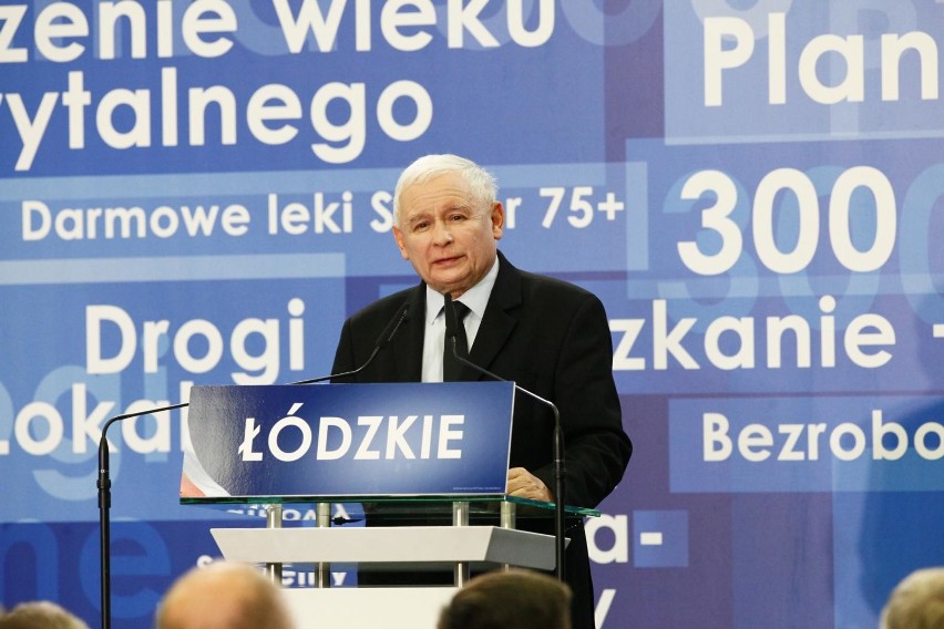 Prezes PiS Jarosław Kaczyński podczas wcześniejszej wizyty w...