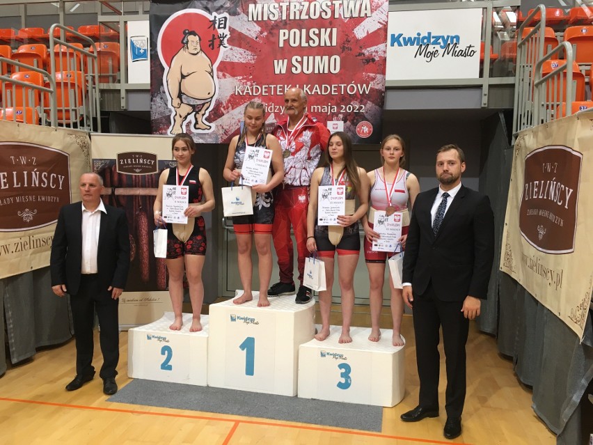 Medalowy start zawodniczek Guliwera Kielce na mistrzostwach Polski kadetek i kadetów w sumo