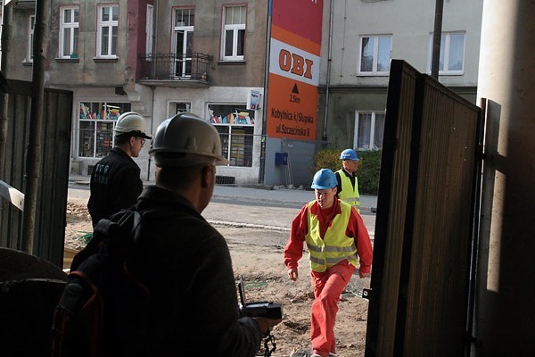 Zdjecia z budowy Galerii Slupsk pomiedzy ulicami Tuwima i...