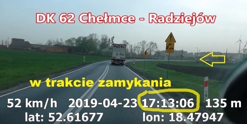 Z filmu, który nam przesłał wynika, iż od czasu zamknięcia...