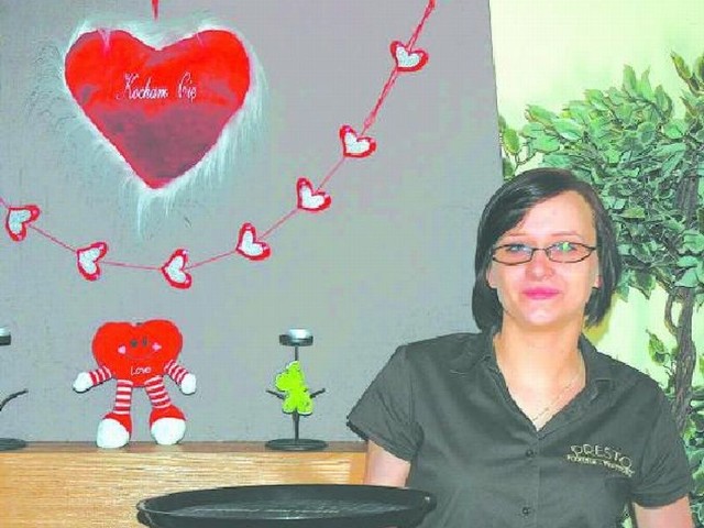 Marta Murawska, pracownik Pizzerii Presto w Łomży zaprasza na imprezę walentynkową 12 lutego na godz. 20