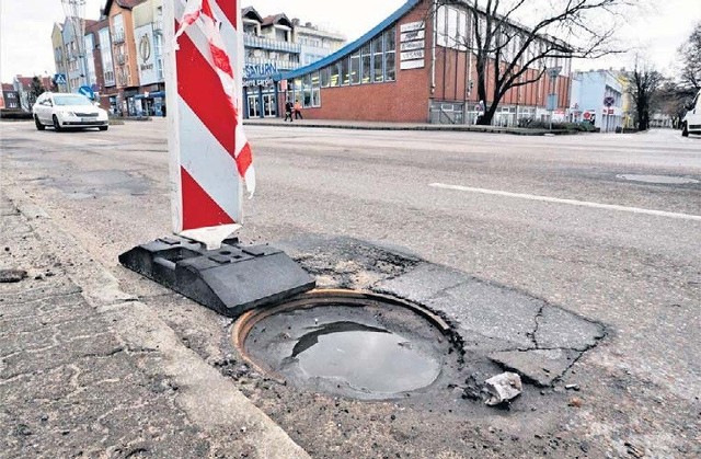 Wiele dróg w Koszalinie jest w złym stanie