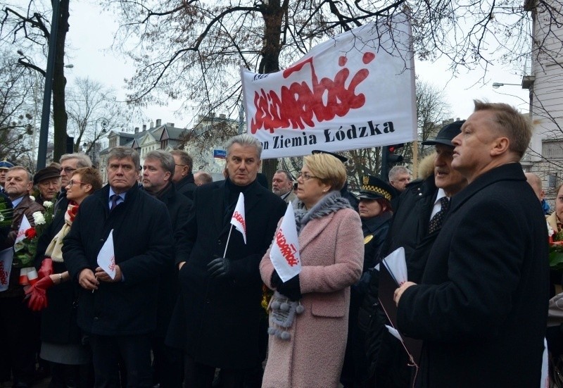 Marsz Solidarności na ul. Sienkiewicza. Ostre wystąpienie Waldemara Krenca [zdjęcia]