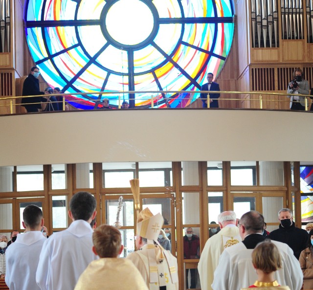 W niedzielę 18 kwietnia, krakowski metropolita abp. Marek Jędraszewski dokonał uroczystego poświęcenia organów w kościele pw. Zesłania Ducha Świętego na Ruczaju, aby służyły one na chwałę i ludziom dla duchowego pożytku.