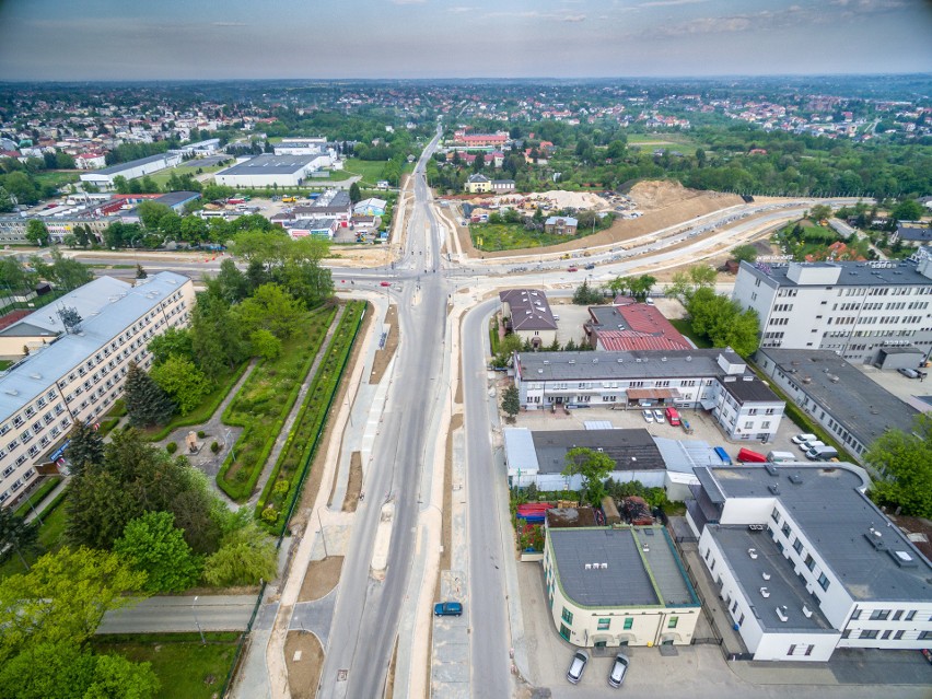 Rejon budowy na ul. Bohaterów Monte Cassino. Stan obecny