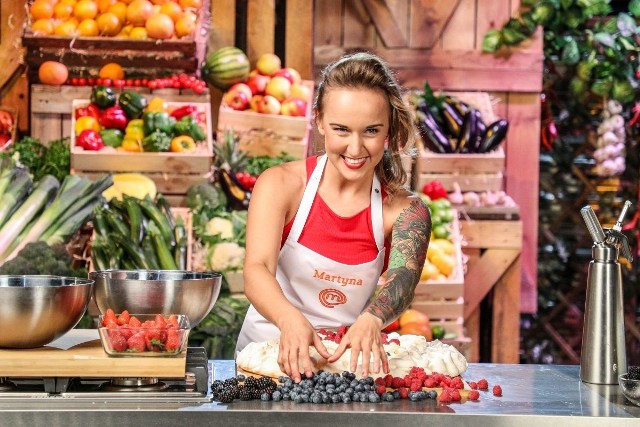 Martyna Chomacka w programie Masterchef