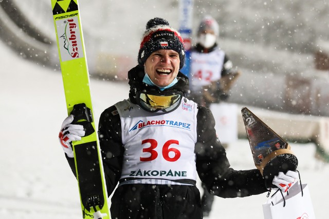 Andrzej Stękała po raz pierwszy w karierze stanął na podium Pucharu Świata