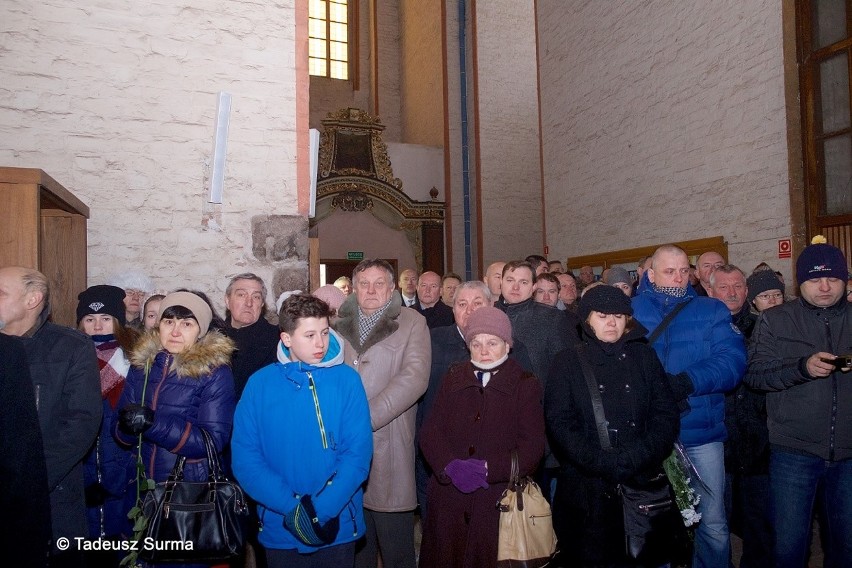 Stargard bez prezydenta. Ostatnie pożegnanie: msza w kolegiacie, kondukt żałobny, pogrzeb [zdjęcia]