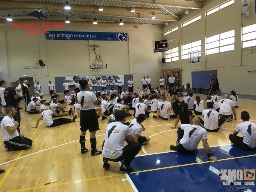 Krav Maga Wroclaw Saggita - szkolenie w Izraelu Haifa 2017...
