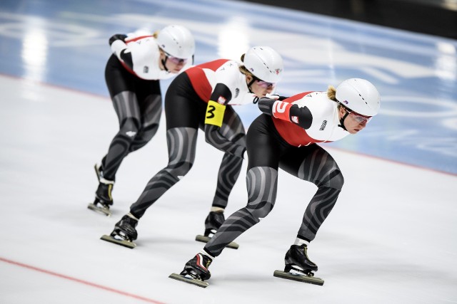 Karolina Bosiek, Natalia Czerwonka i Karolina Gąsecka finiszowały na piątej pozycji w zawodach Pucharu Świata w Nagano