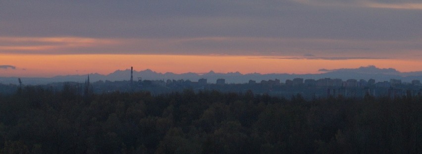 Tatry znów widać w Sosnowcu. Czy powietrze jest czystsze? [ZDJĘCIA]