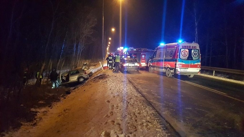 Nocny pościg i groźny wypadek w Starachowicach