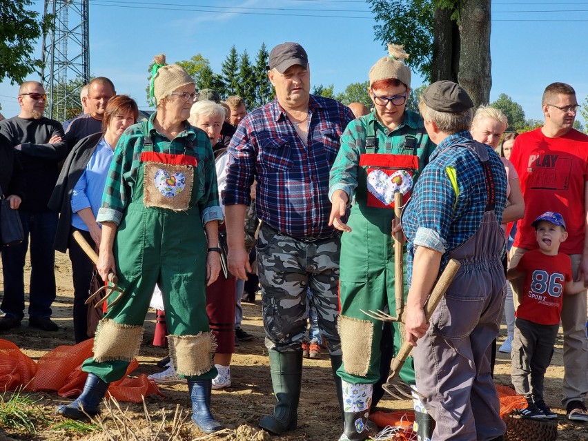 Dzień Ziemniaka 2021 i wykopki w Celbowie. Byli goście z Norwegii, nie zabrakło zdrowej rywalizacji, dobrej zabawi i bùlew