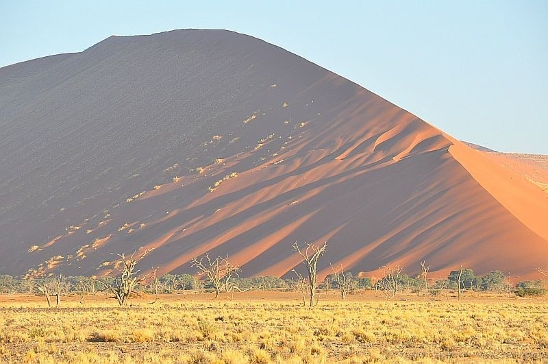 Namibia. Wędrówka po pomarańczowych wydmach