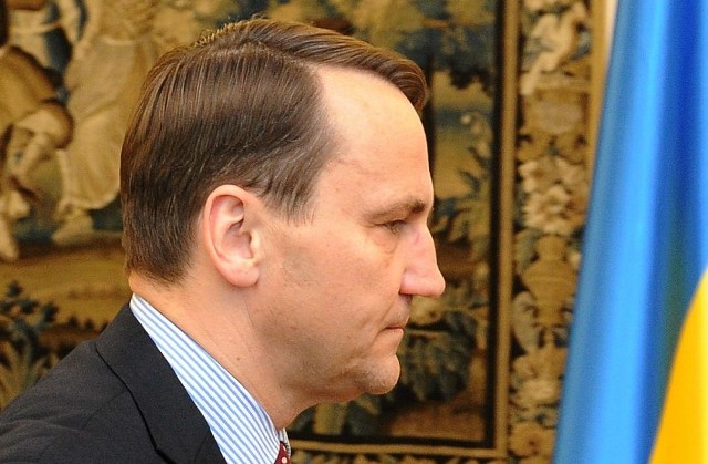 Marszałek Sejmu Radosław Sikorski.