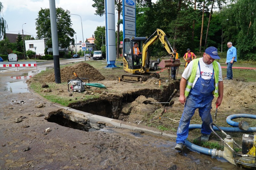 Do poważnej awarii doszło w czwartek na skrzyżowaniu...