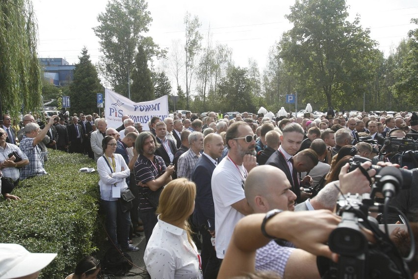 Prezydent Andrzej Duda w Jastrzębiu na uroczystościach...