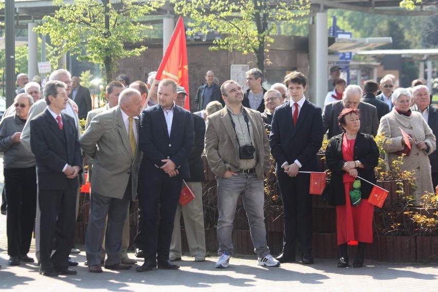 Demonstracja 1 Maja w Dąbrowie Górniczej