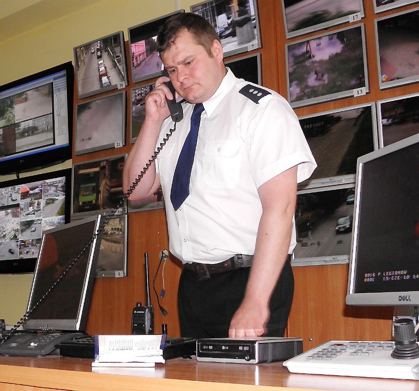 Grudziądz: Centrum monitoringu w siedzibie policji