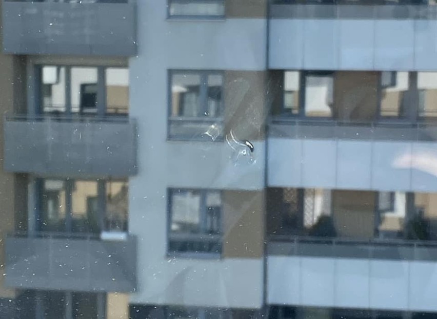 Nieznany sprawca strzela z wiatrówki do okien przy ul....
