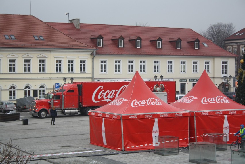 Ciężarówka Coca-Coli zaparkuje na oświęcimskim rynku