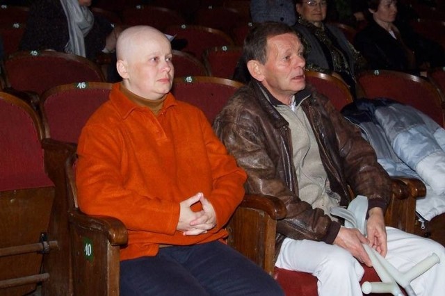 Na koncert charytatywny w "Rondzie" Iza Kordowska przyszła z ojcem