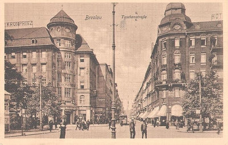 1924, Hotel Kronprinz - Neue Taschen Strasse - Nord Hotel