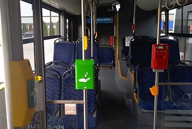 Jedno z urządzeń zamontowano testowo w autobusie firmy Michalczewski.
