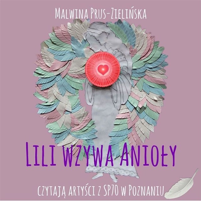 Okładka płyty ze słuchowiskiem "Lili wzywa Anioły" Malwiny Prus-Zielińskiej