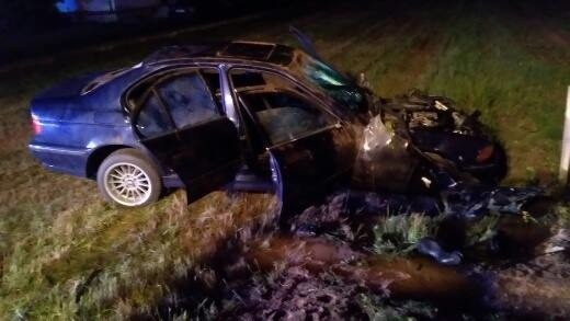 Wypadek w Rososzce. Kierująca straciła panowanie na autem.