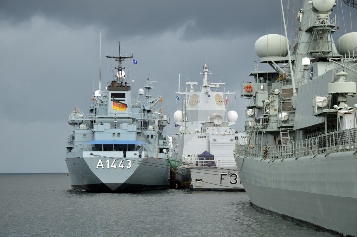 Okręty NATO wpłynęły do gdyńskiego portu [ZDJĘCIA]