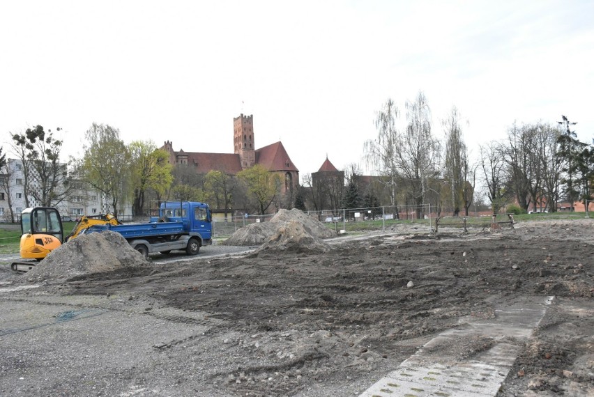 Prace ekshumacyjne w Malborku