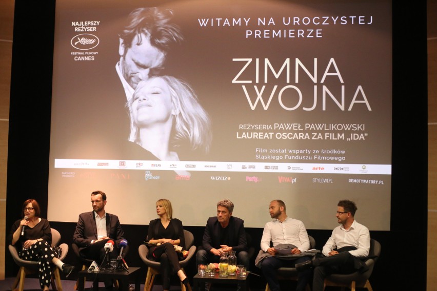 Gwiazdy na premierze filmu "Zimna wojna" w Katowicach:...