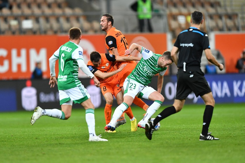 Zagłębie Lubin - Lechia Gdańsk 0:3. Kat i wychowanek Zagłębia pogrążyli Miedziowych (SKRÓT, BRAMKI, GOLE, ZDJĘCIA)