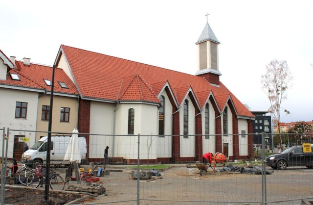 Budowa kościoła garnizonowego w Koszalinie jest na finiszu