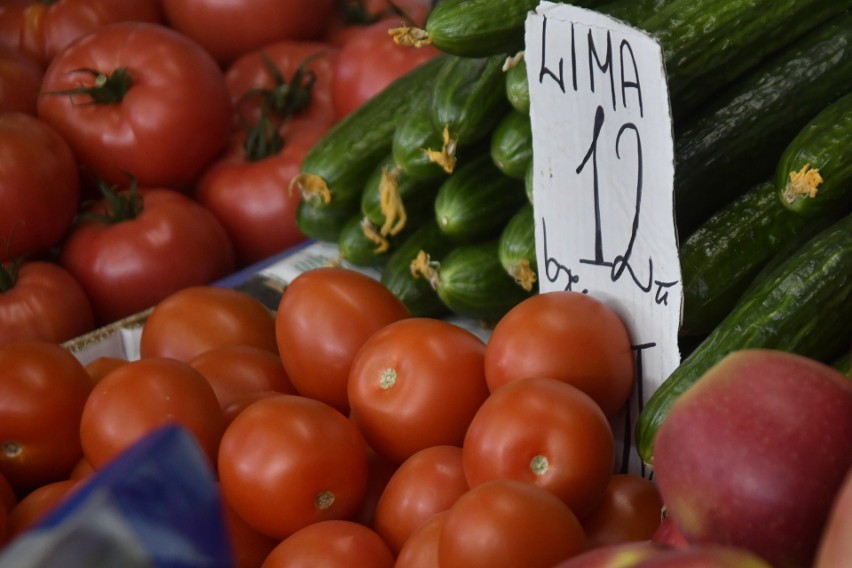 Pomidory utrzymują cały czas wysokie ceny. Odmiana "Lima"...