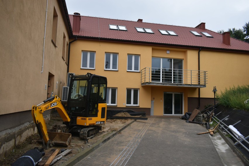 Część, która powstała w ramach rozbudowy OSP w Gorenicach