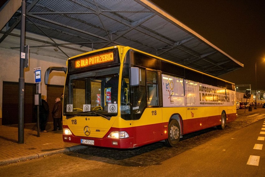 Autobus kursował po Łodzi nocą od 1 grudnia. Więcej na...