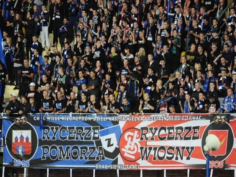 Kibice na meczu Zawisza Bydgoszcz - GKS Katowice [zdjęcia]