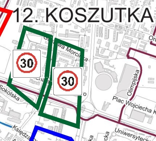 Strefa 30 w Katowicach zostanie poszerzona o nowe ulice