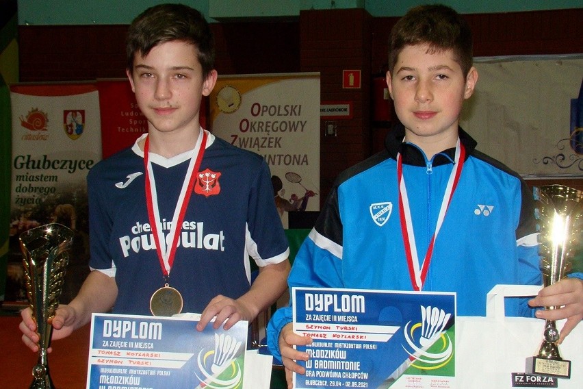 Szymon Turski z Orlicza Suchedniów brązowym medalistą mistrzostw Polski w badmintonie