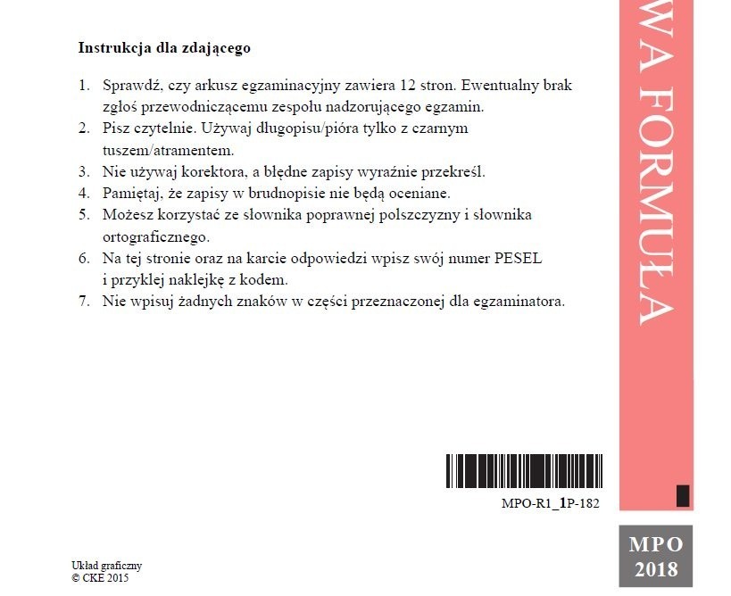 Matura 2018 język polski poziom rozszerzony. Matura z języka...