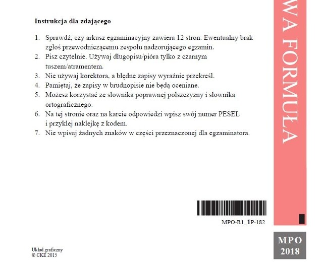 Matura 2018 język polski poziom rozszerzony- arkusze, odpowiedzi | Portal  i.pl